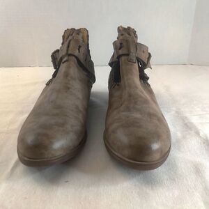 Rampage - Women's Ankle Boots 9.5 M Tan /Brown